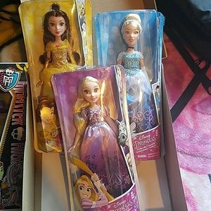 Disney princess dolls